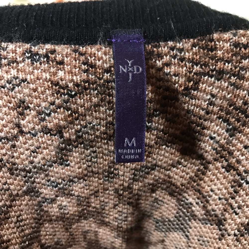 Nydj Leopard Print Button Front Cardigan - image 6